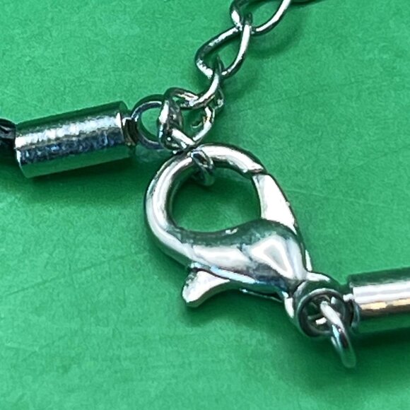 Tree Life Necklace Black tourmaline Crystal Chip Pendant Bohemian Hippie Jewelry - Picture 8 of 8